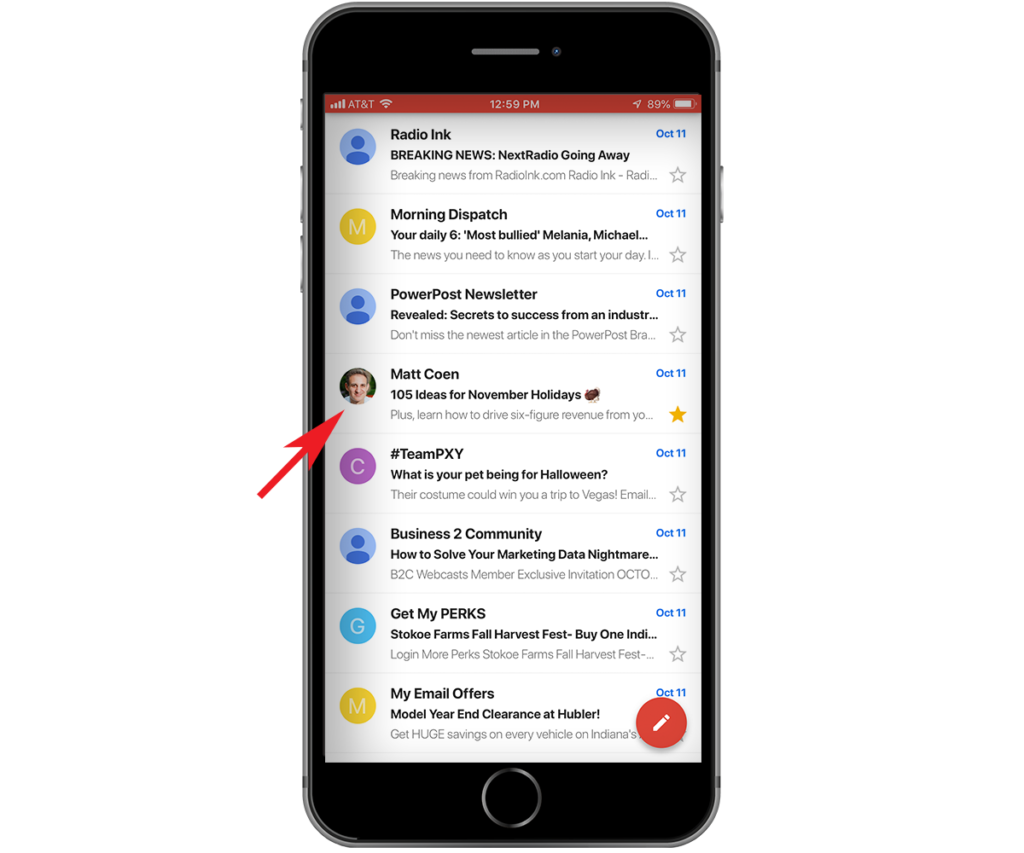 It's hard to stand out in the inbox during the festive season