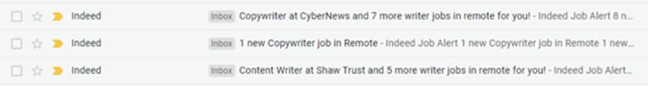 Personalized email keep in mind cusotmers' interests